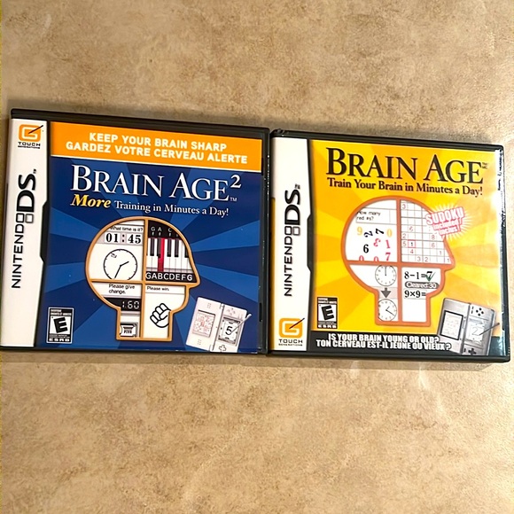 Nintendo Brain Age 1 and 2 Ds - Picture 2 of 5